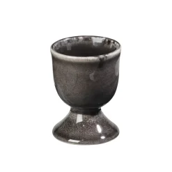 Broste Copenhagen Nordic Coal egg cup, 6.5 cm Black Discount