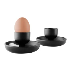 Eva Solo Nordic kitchen egg cup 2-pack, Black Clearance