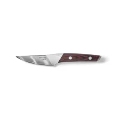 Eva Solo Nordic Kitchen herb knife 9 cm, Damascus steel Silver-colouredBrown Best