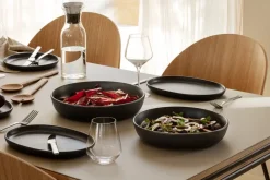 Eva Solo Nordic Kitchen low salad bowl , Ø28 cm Black Outlet