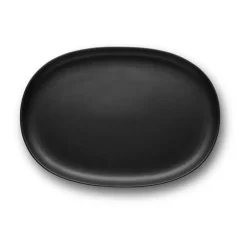 Eva Solo Nordic Kitchen oval serving plate 36 cm, Black Sale