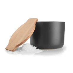 Eva Solo Nordic Kitchen salt jar with lid, Black Sale