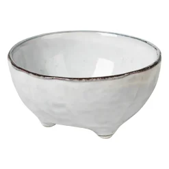 Broste Copenhagen Nordic Sand bowl on foot, Ø11 cm Beige Best