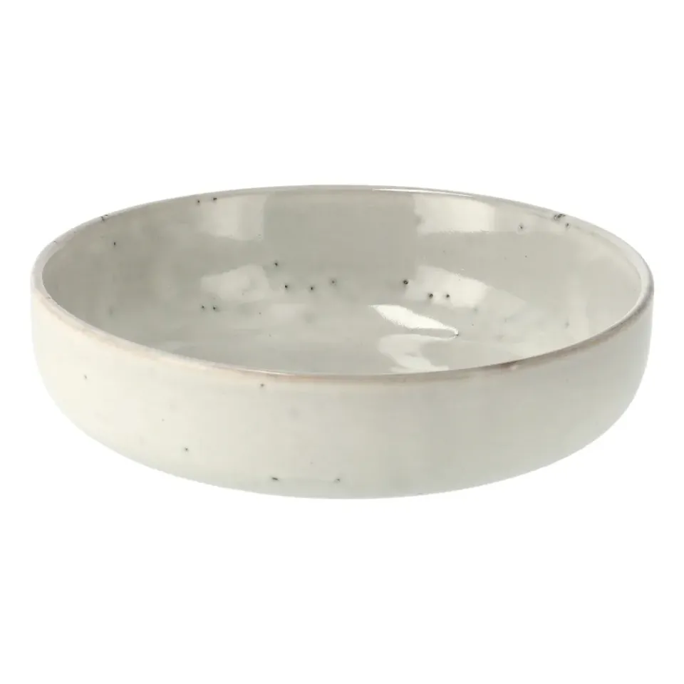 Broste Copenhagen Nordic Sand deep plate, 17 cm Beige Best