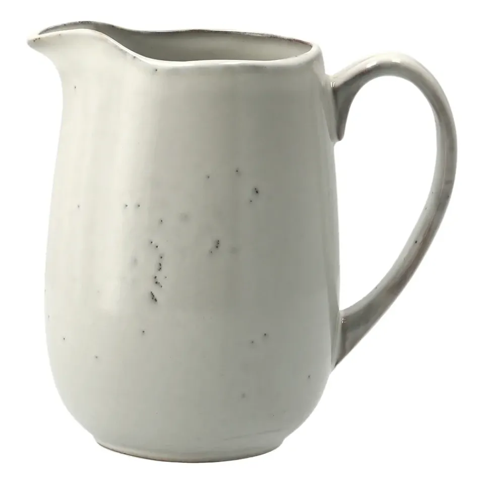 Broste Copenhagen Nordic Sand milk jug, 16 cm Beige Best