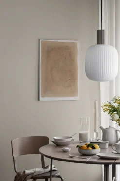 Broste Copenhagen Nordic Sand pasta plate, Ø 22.5 cm Beige New