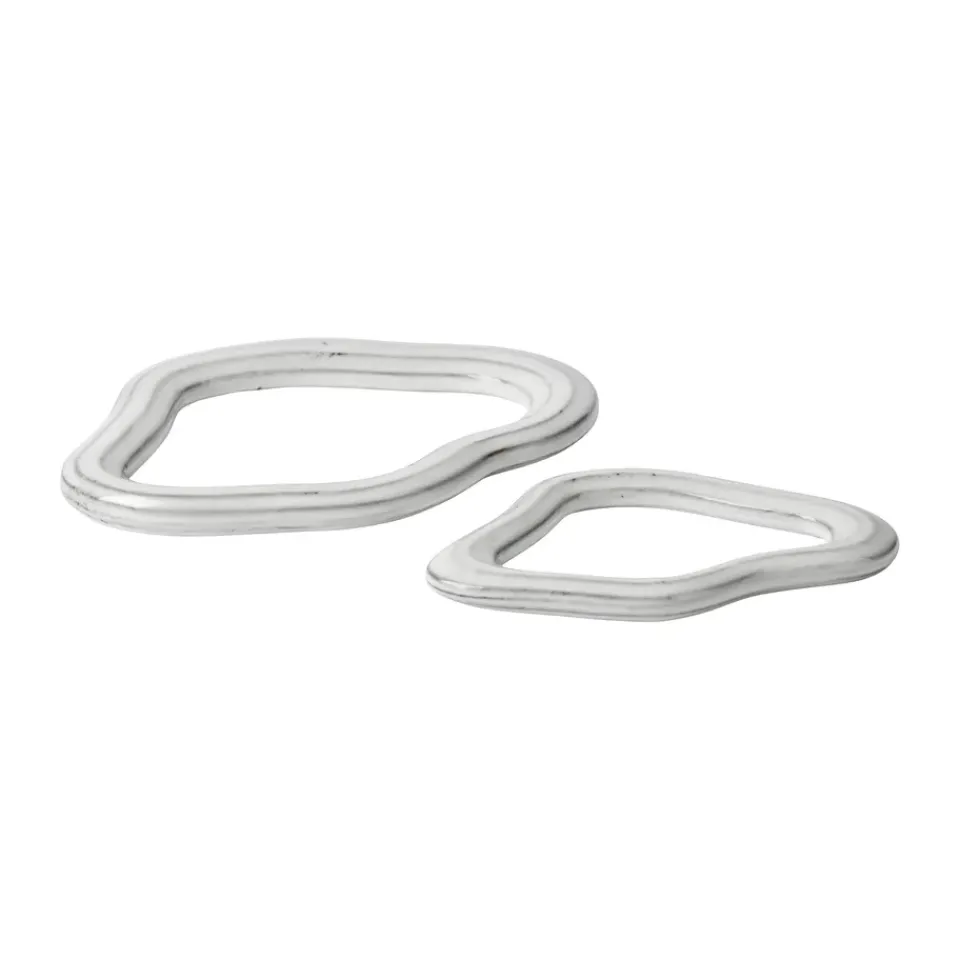 Broste Copenhagen Nordic Sand pot trivet, 19x25 cm Beige