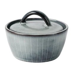 Broste Copenhagen Nordic Sea bowl with lid, Ø8 cm Blue Discount