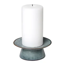 Broste Copenhagen Nordic Sea cake stand, Ø14.5 cm Blue Sale