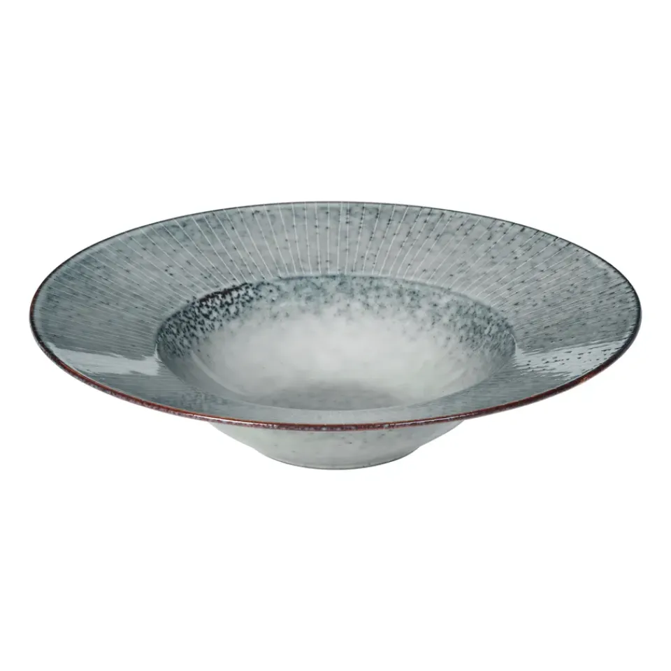 Broste Copenhagen Nordic Sea deep pasta plate, Ø29 cm Blue Sale