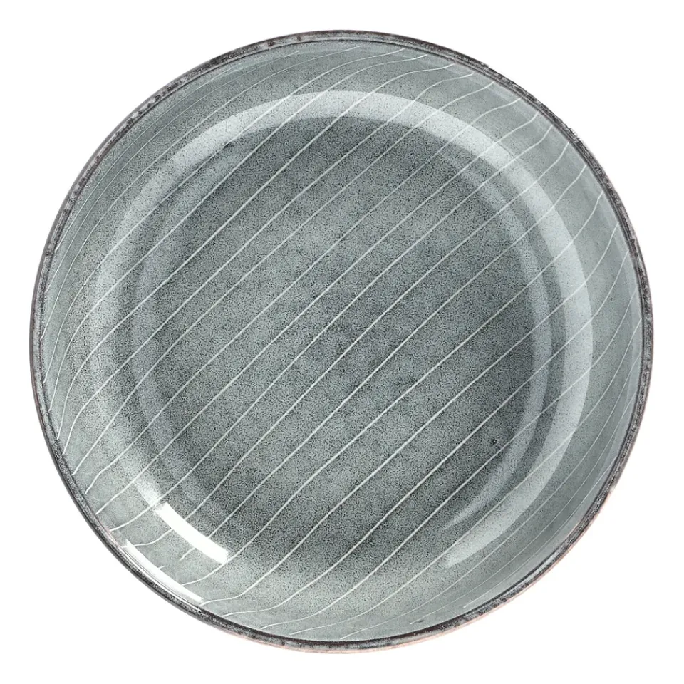 Broste Copenhagen Nordic Sea deep plate, 17 cm Blue Clearance