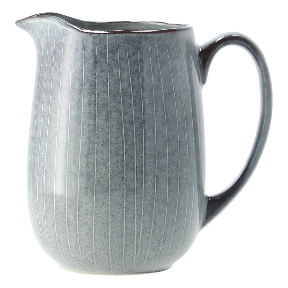 Broste Copenhagen Nordic Sea milk jug, 16 cm Blue New