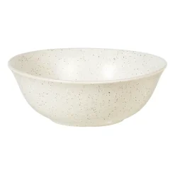Broste Copenhagen Nordic Vanilla Budda bowl Ø21 cm, Cream with grains BeigeWhite Sale