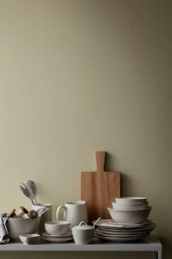 Broste Copenhagen Nordic Vanilla Budda bowl Ø21 cm, Cream with grains BeigeWhite Sale