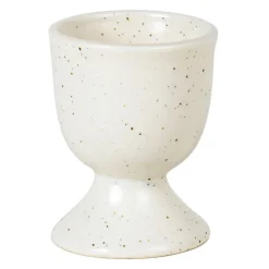 Broste Copenhagen Nordic Vanilla egg cup, Cream with grains BeigeWhite Clearance