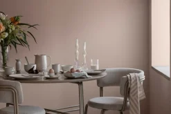 Broste Copenhagen Nordic Vanilla plate Ø26 cm, Cream with grains BeigeWhite New