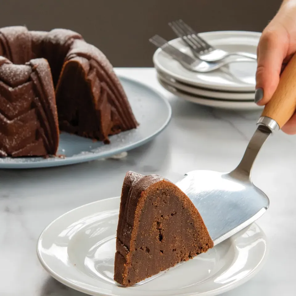 Nordic Ware cake slice, Beech Brown Discount