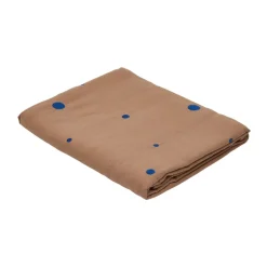 OYOY Nori tablecloth 140x260 cm, Terracotta-optic blue BrownBlue Outlet