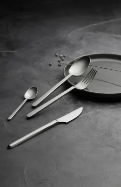 Gense Norm cutlery 16 pieces, Matte stainless steel Silver-coloured New