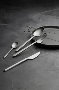 Gense Norm dinner knife, Matte stainless steel Silver-coloured Sale