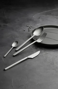 Gense Norm teaspoon, Matte stainless steel Silver-coloured Clearance