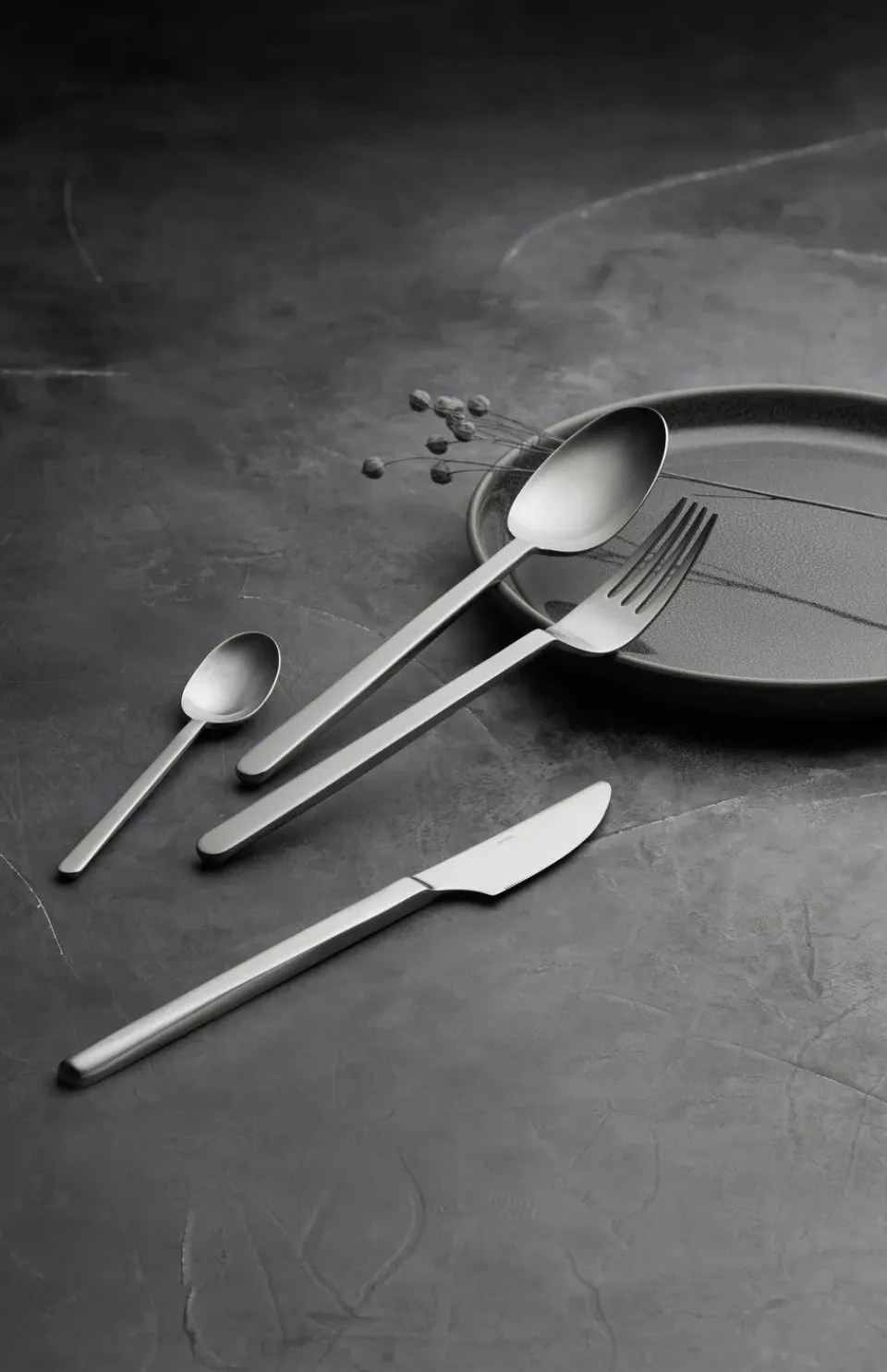 Gense Norm teaspoon, Matte stainless steel Silver-coloured Clearance