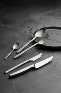 Gense Norm teaspoon, Matte stainless steel Silver-coloured Clearance