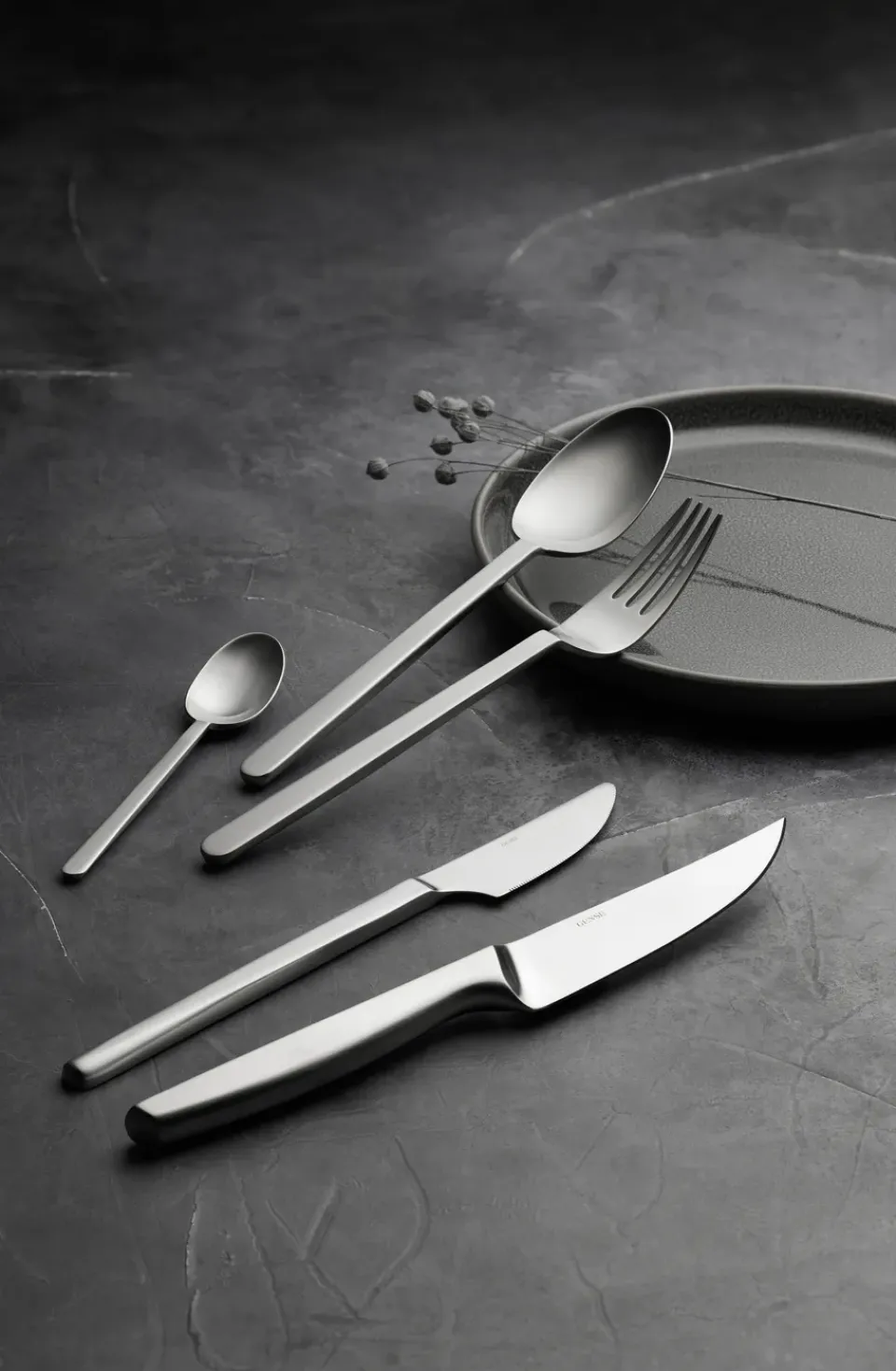 Gense Norm teaspoon, Matte stainless steel Silver-coloured Clearance