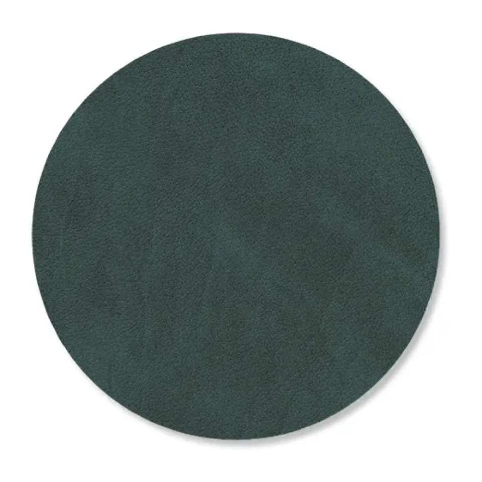 LIND DNA Nupo coaster circle, dark Green Best