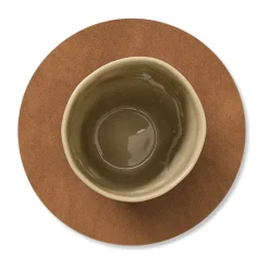 LIND DNA Nupo coaster circle, Nature Beige Sale