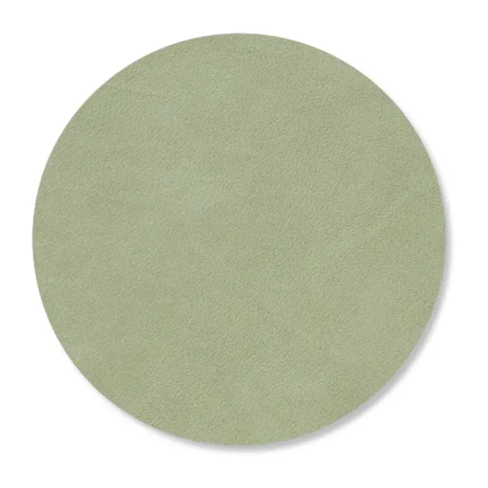 LIND DNA Nupo coaster circle, Olive Green Outlet