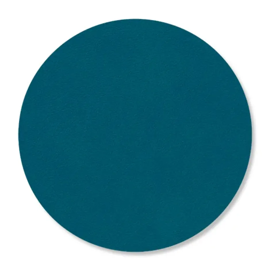 LIND DNA Nupo coaster circle reversible 1 pc, Midnight -petrol Blue Clearance