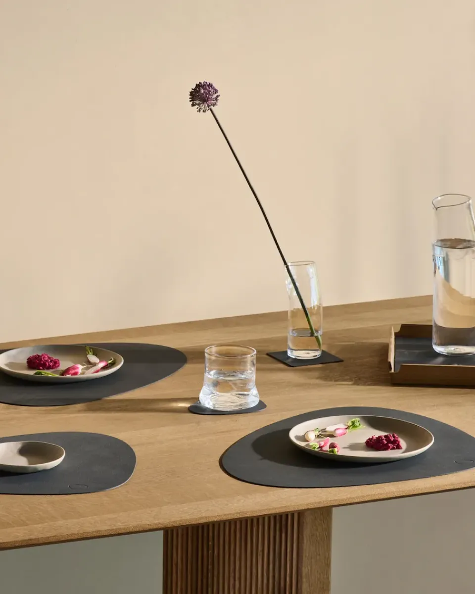 LIND DNA Nupo coaster curve, anthracite Grey Clearance