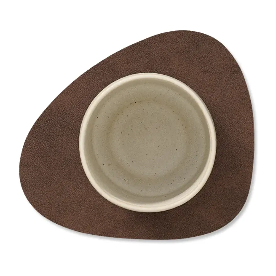 LIND DNA Nupo coaster curve, dark Brown Best