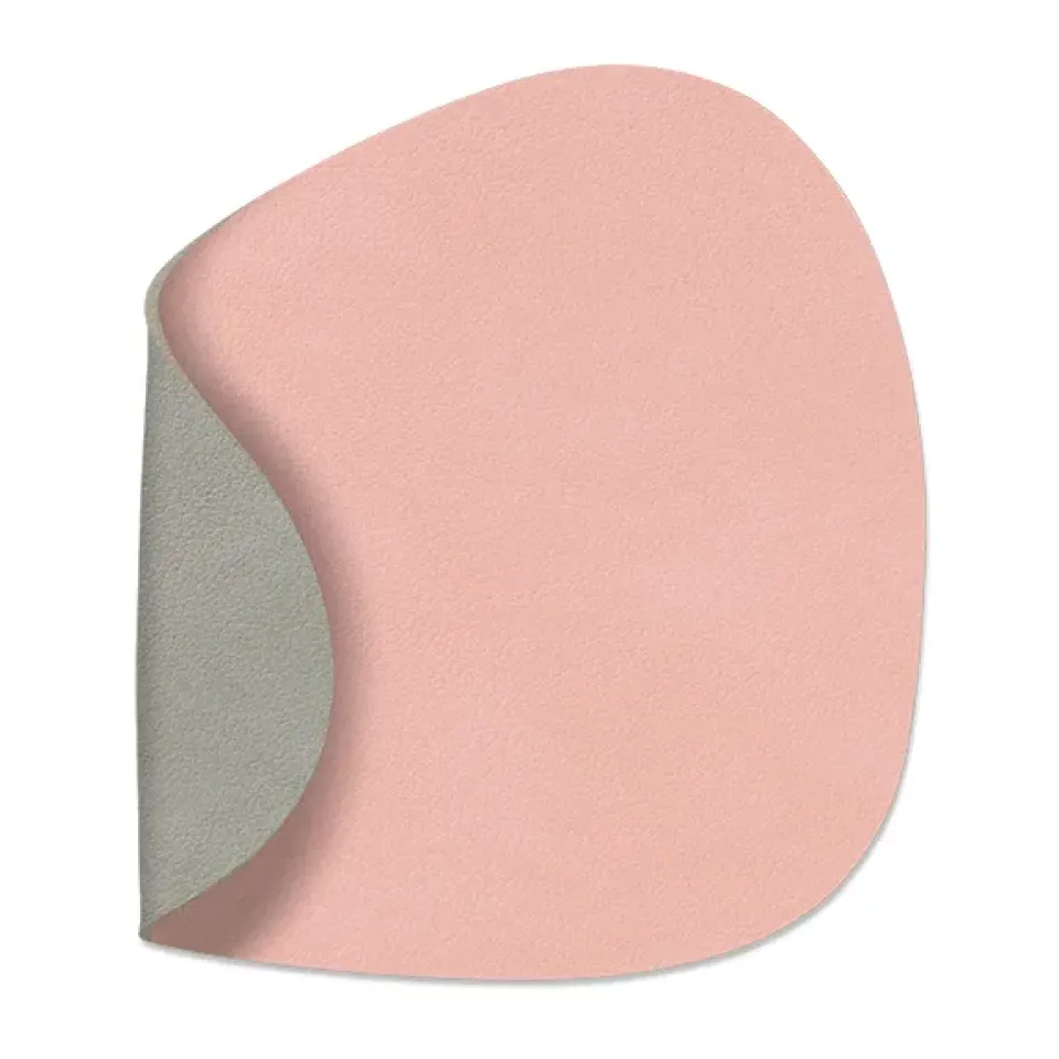 LIND DNA Nupo coaster reversible curve 1 pcs, pink-light Grey Hot