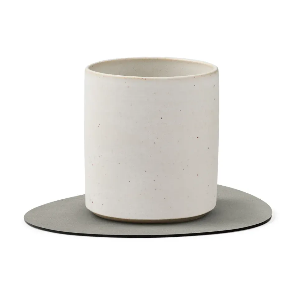 LIND DNA Nupo coaster reversible curve 1 pcs, pink-light Grey Hot