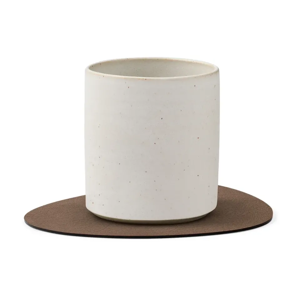 LIND DNA Nupo coaster reversible curve 1 pcs, Black-brown BrownBlack Discount