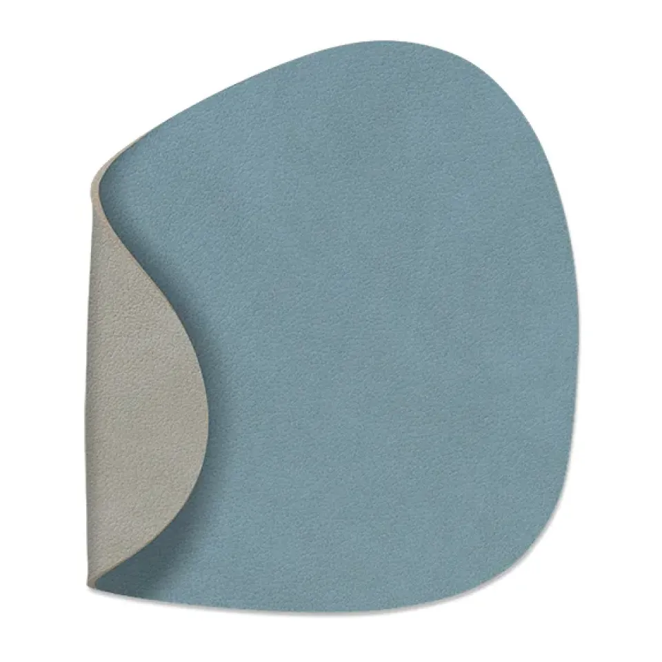 LIND DNA Nupo coaster reversible curve 1 pcs, lightblue-light grey BlueGrey Clearance
