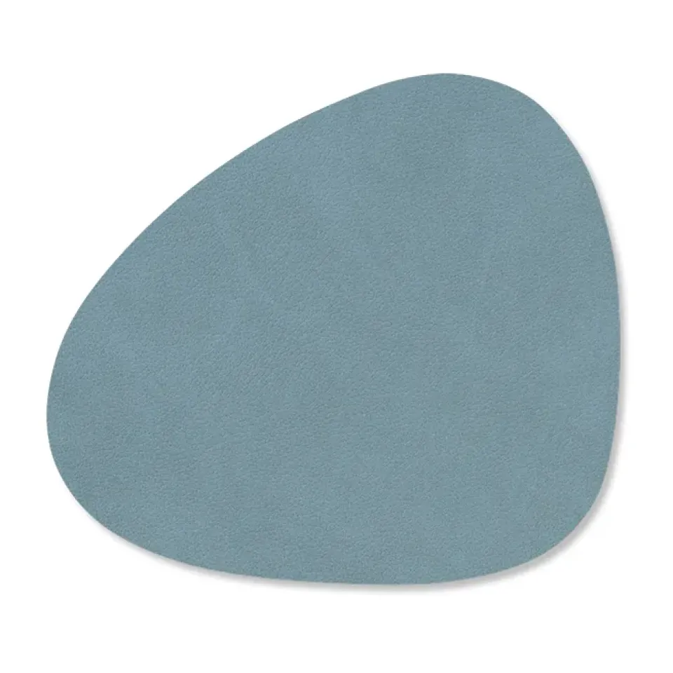 LIND DNA Nupo coaster reversible curve 1 pcs, lightblue-light grey BlueGrey Clearance