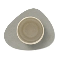 LIND DNA Nupo coaster reversible curve 1 pcs, lightblue-light grey BlueGrey Clearance