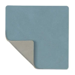 LIND DNA Nupo coaster reversible square 1 pc, lightblue-light grey BlueGrey