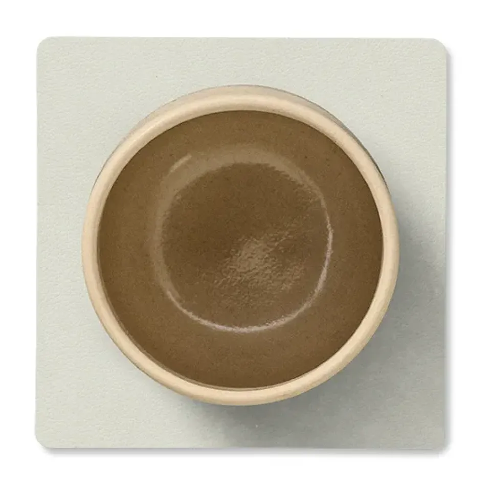 LIND DNA Nupo coaster square, Linen Grey Outlet