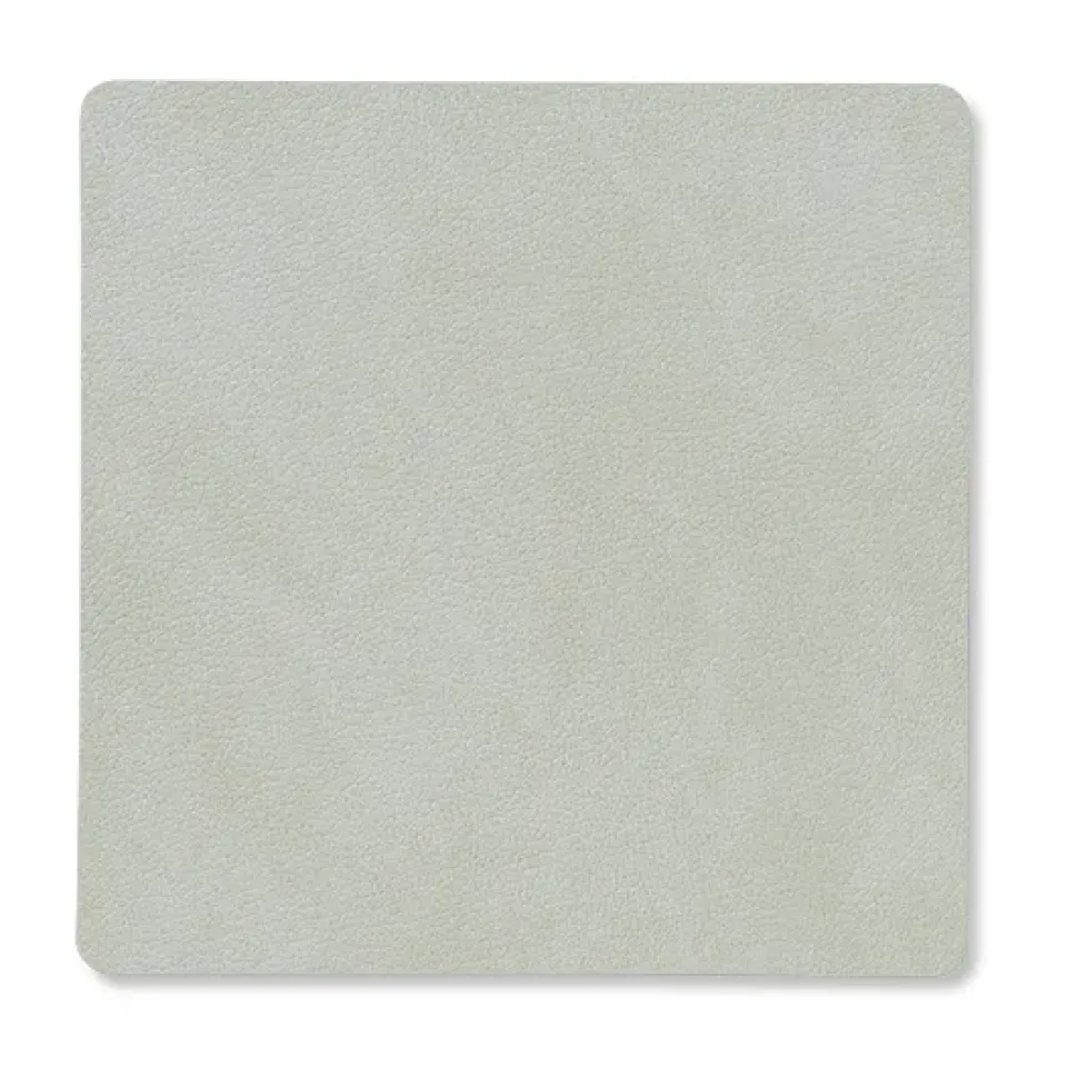 LIND DNA Nupo coaster square, metallic (stone ) Grey Hot