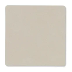 LIND DNA Nupo coaster square, Oyster white Grey
