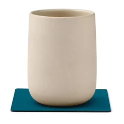LIND DNA Nupo coaster square, Petrol Blue Clearance
