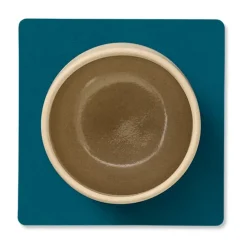 LIND DNA Nupo coaster square, Petrol Blue Clearance