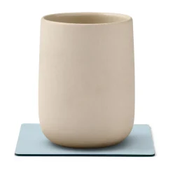 LIND DNA Nupo coaster square, Soft sky Blue Clearance