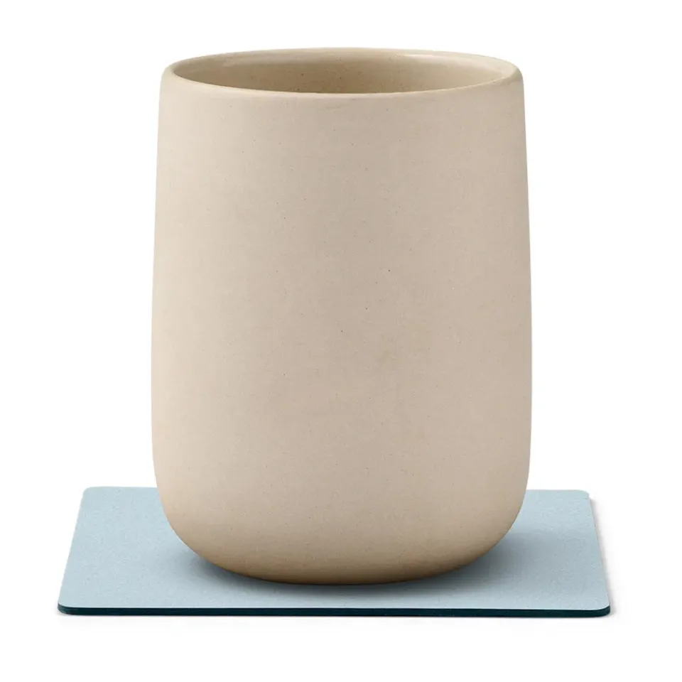 LIND DNA Nupo coaster square, Soft sky Blue Clearance
