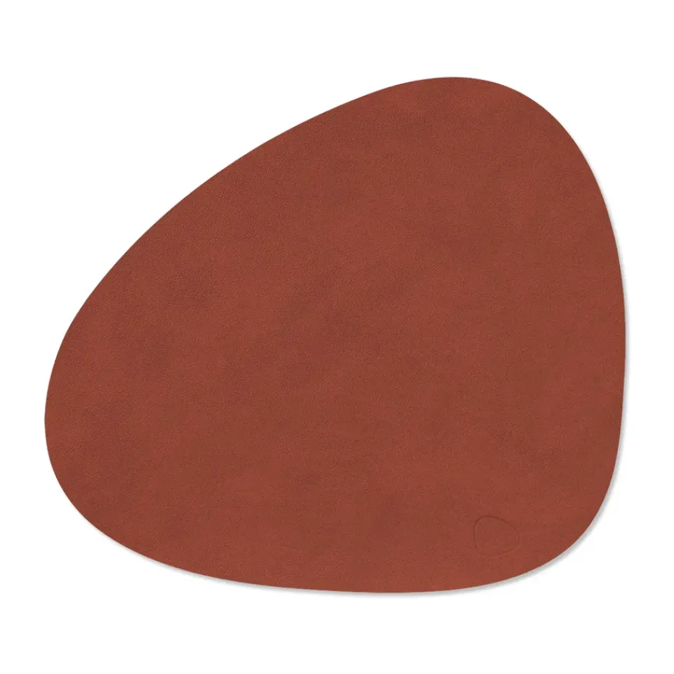 LIND DNA Nupo place mat curve M, Sienna Red Discount