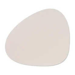 LIND DNA Nupo place mat curve M, Soft nude Beige Best